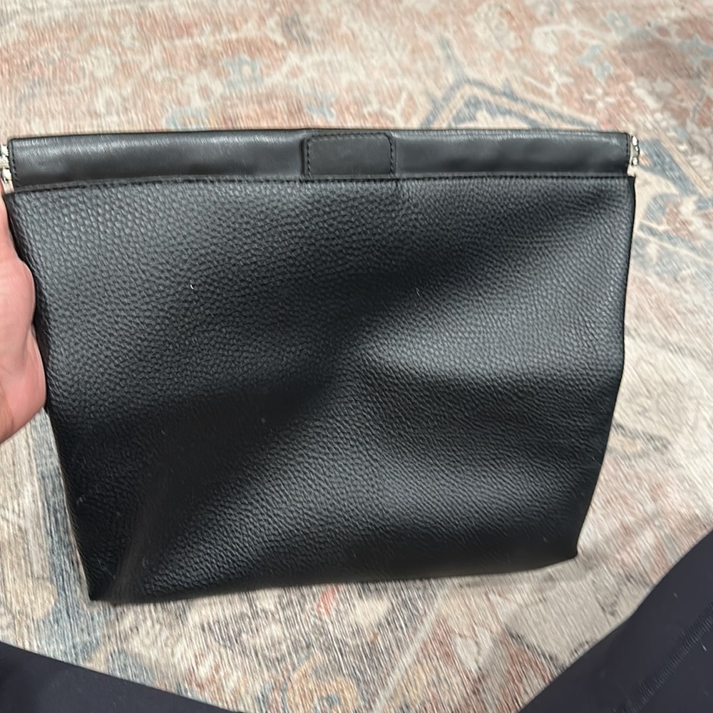 Neiman Marcus black clutch